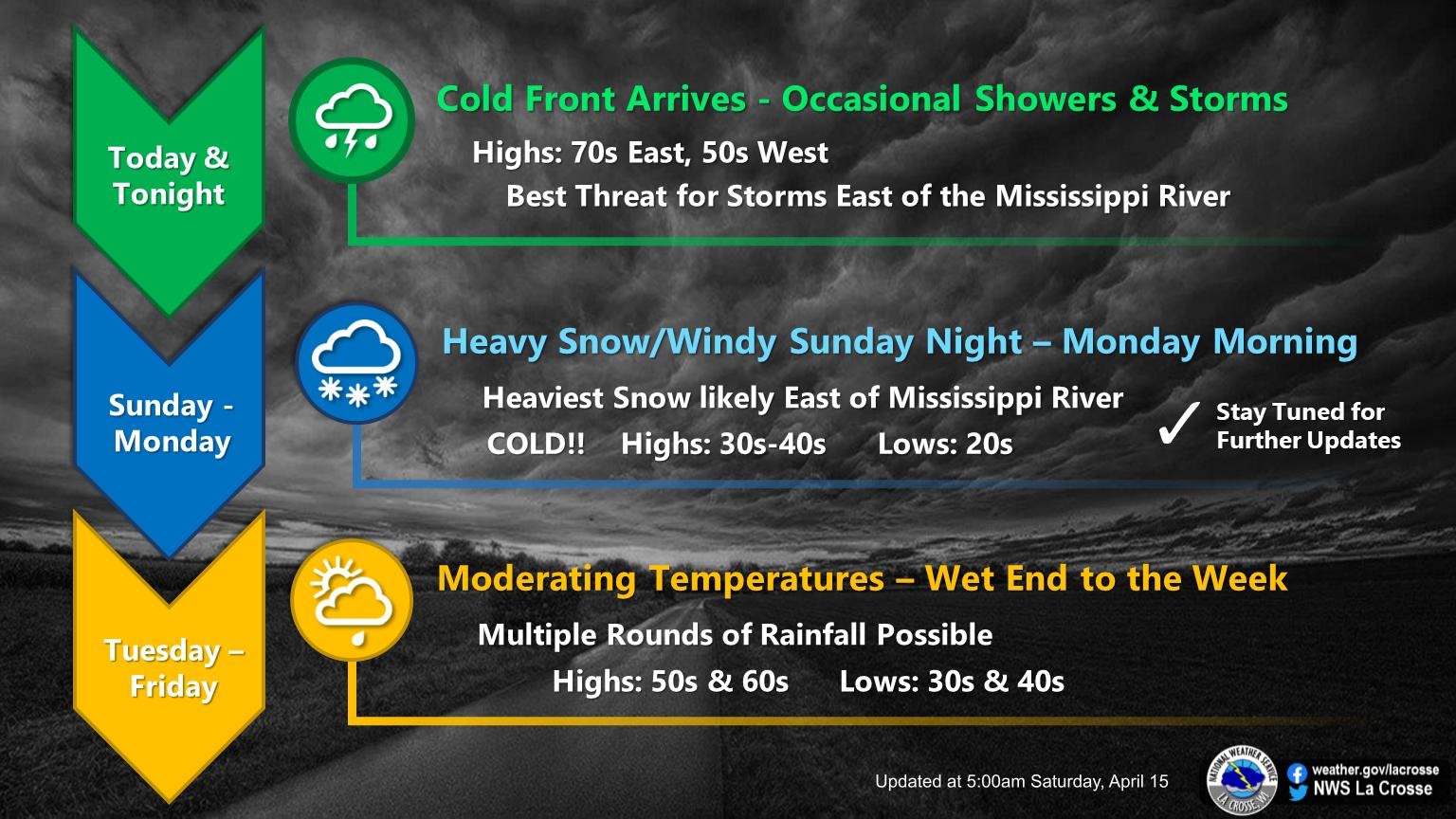 The Major Snowfall Of April 16 17 2023